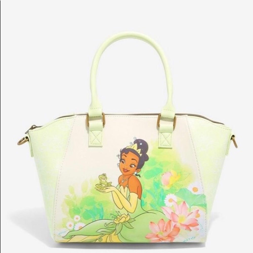 Loungefly Disney The Princess And The Frog Watercolor Satchel Bag NWT, sealed